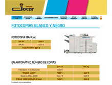 Tablet Screenshot of jocar-bcn.com
